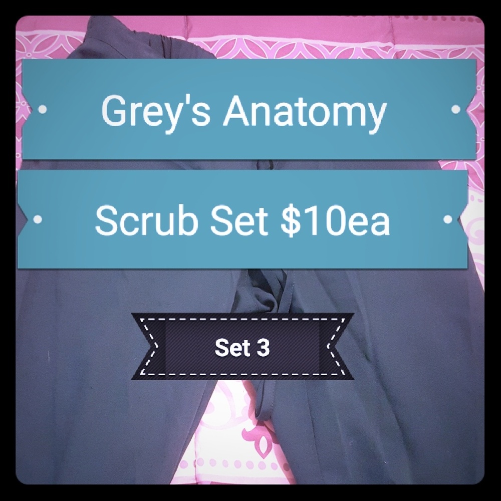 Grey's Anatomy Scrub Set
